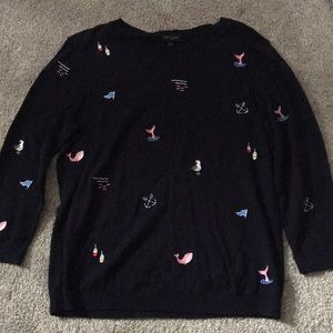talbots boat sweater